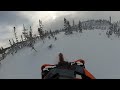 snowbiking west coast newfoundland