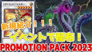 【遊戯王】新規紹介！PROMOTION PACK 2023！神以外の全属性付与など楽しいカード5枚登場！！！