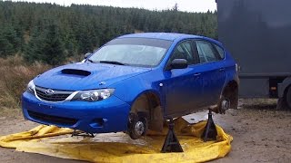 Subaru Impreza Group N - Rally Testing Nov 2007