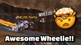 Awesome Wheelie! 🤯 - Roll With it World Record | HCR2