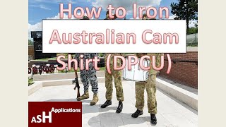 How to Iron Australian DPCU/AMCU Shirt