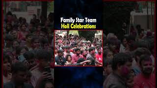 Family Star Team Holi Celebrations #familystar #vijaydevarakonda #mrunalthakur #dilraju