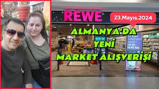 🛒 Almanya Yeni Market Alışverişi REWE ❌️ Güncel Market Fiyatları 🛒 Market Alışverişi - 23 Mayıs 2024