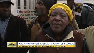 Angry homeowners to speak out to Detroit City Council