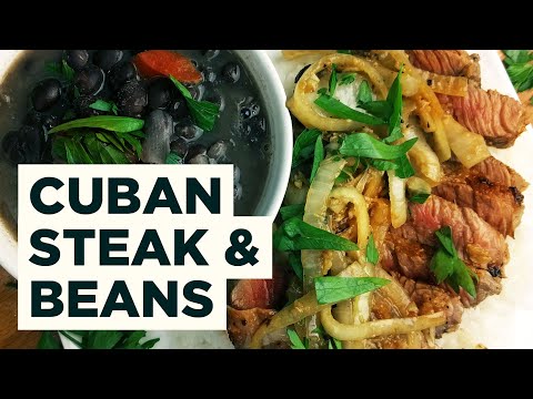 Cuban Steak! Bistec de Palomilla! Cuban Steak! Bistec de Palomilla!