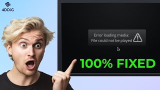 [Fixed] Error Loading Media: File Could Not Be Played