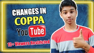 YouTube New COPPA Update ? | Fully Explained In Hindi