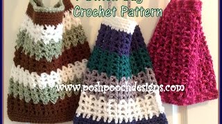 V Stitch Shopping Bag Crochet Pattern