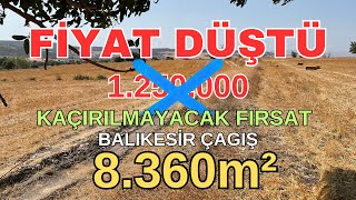 Balıkesir Bigadiç Çağış kadastro yoluna cephe 1.000.000 a yerimiz beğeninize sunulmuştur