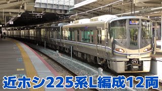 近ホシ225系L1編成+L2編成 野洲行きの快速に充当