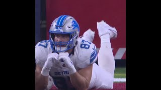 Sam LaPorta catches for a 20-yard Touchdown vs. Houston Texans