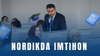 Nordik Xalqaro Universiteti talabalari uchun imtihon bo‘lib o‘tdi !