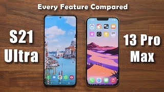 iPhone 13 Pro Max vs Samsung Galaxy S21 Ultra - FULL COMPARISON