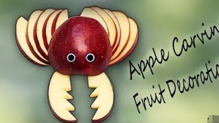 ♦Fruir art.আঙুর, আপেল ডিজাইন করে কাটার নিয়ম।।How to cut fruits with decorately like apple,grape..