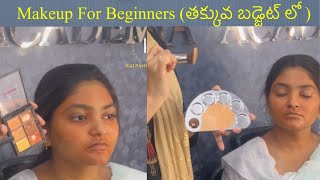 Engagement Bridal Makeup Demo For Students / కల్పన అకాడమీ/ Makeup For Beginners