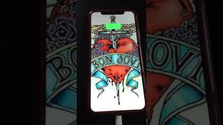 Bon Jovi Livin On A Player iPhone Charge Sound