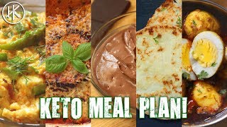 #MealPrepMonday - Episode 4 - 1500 Calorie Vegetarian Keto Meal Plan (Keto Meal Prep)