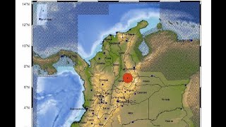 Temblor de magnitud 4.7 se registró en el departamento de Santander
