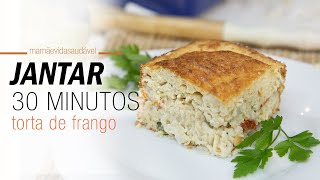 JANTAR EM 30 MINUTOS! Faça esta receita fácil, rápida para substituir o jantar