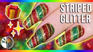 Gift-Wrapped Holographic Nail Art✨