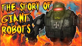 The Story of GIANT ROBOTS! SECRET CREATION OF RICHTOFEN & MAXIS! COD Black Ops 2 Zombies Storyline