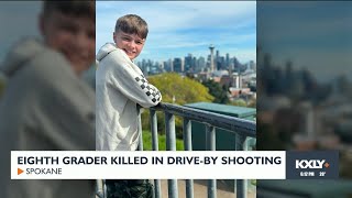 Eighth grader killed in drive-by shooting