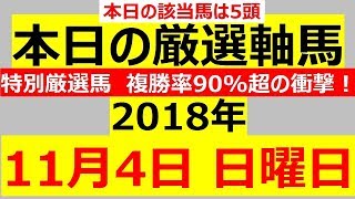 2018 JBCクラシック JBCスプリント JBCレディスクラシック アルゼンチン共和国杯  毎日更新 【軸馬予想】■東京競馬■福島競馬■盛岡競馬■佐賀競馬■2018年11月4日(日)