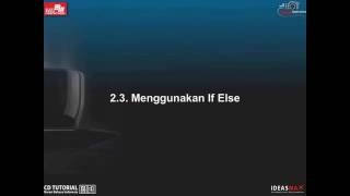 2-3 Menggunakan IF Else pada Java