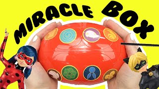 Miraculous Ladybug Miracle Box from Master Fu! Kwami Surprises