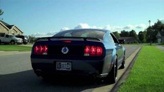 Mustang Driving away