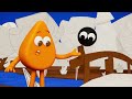 many mixes make brown full episode s1 e25 learn colours kids cartoons colourblocks