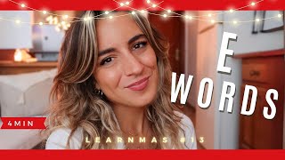 LearnMas #13  🎄🎁 |   E-Words: Masculine or Feminine? (pt.2)