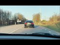 695whp bmw 335i 4th gear burnout