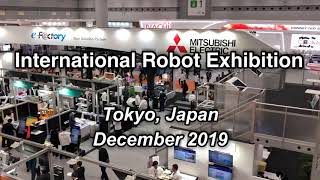 Different Industrial Robots at the International Robotic Exhibition (iREX 2019)