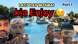 Dubai festival city mall | dubai travel | Last day in Dubai | Part 1 | we had heck of fun 😜