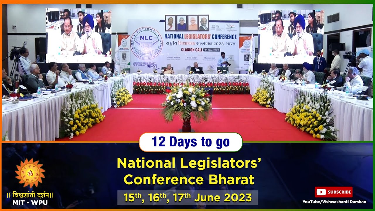 Reminder :12 DAYS TO GO ! -National Legislators’ Conference Bharat (NLC ...