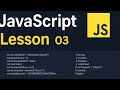 JavaScript Lesson 03 | Primitive Data Types and typeof Operator | JavaScript Tutorials for Beginners