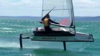 McDougall + McConaghy 2015 International Moth Australian/World Championships - Day 8 FINAL DAY