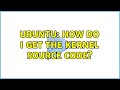 Ubuntu: How do I get the kernel source code?