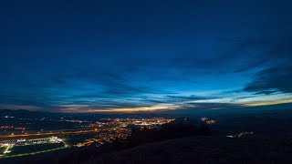 Žilina - Straník - Day to Night Timelapse 20/10/21 GoPro HERO8