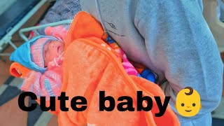 || Cute baby👶 || #DaliyVlogs_04 #baby #mom