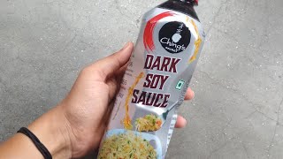 Ching's Dark Soy Sauce with price on pack