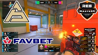 SAW vs Favbet - Highlights - RES European Masters 1 Fall 2024