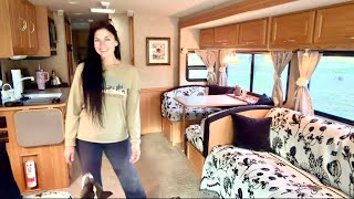 Class A RV Tiny Home Tour | Before and After Refresh