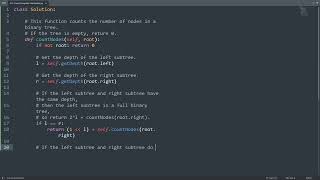 Leetcode 222. Count Complete Tree Nodes in Python | Python Leetcode | Python Coding Tutorial | ASMR