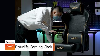 Douxlife Max Gaming Chair Ergonomic Office Chairs for Gamer and White-collar - Shop on Banggood