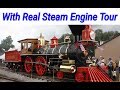 How steam locomotive work | Real steam engine tour