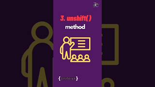 3. unshift method - Array methods in JavaScript (Part-3)| JavaScript Tutorial in 1 minutes #37