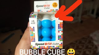 my new BUBBLE CUBE unboxing 😄😆😅😀