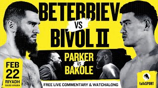 Artur Beterbiev v Dmitry Bivol 2 \u0026 Joseph Parker v Martin Bakole LIVE Watch-Along | talkSPORT Boxing